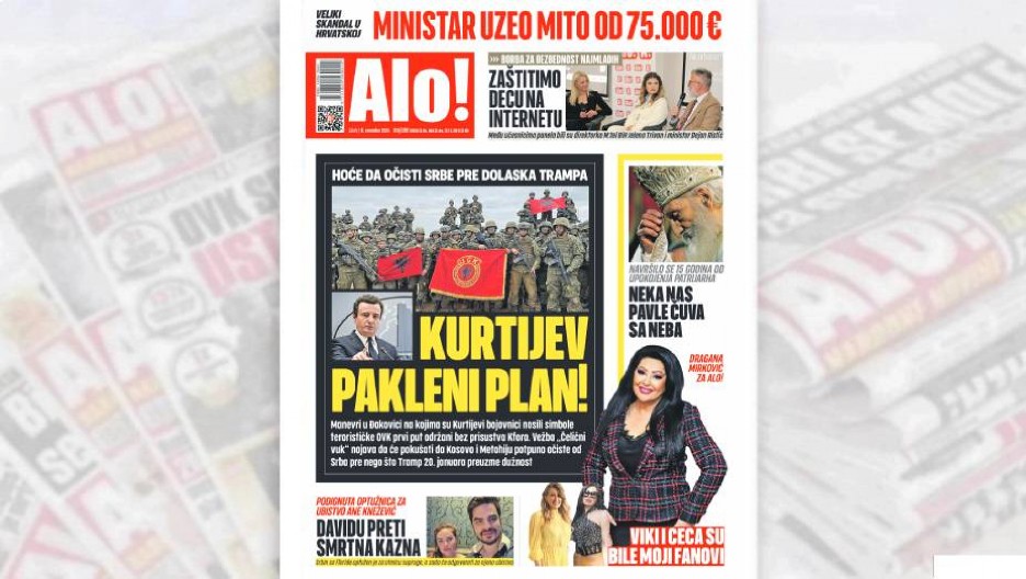 HOĆE DA OČISTI SRBE PRE DOLASKA TRAMPA Kurtijev pakleni plan!