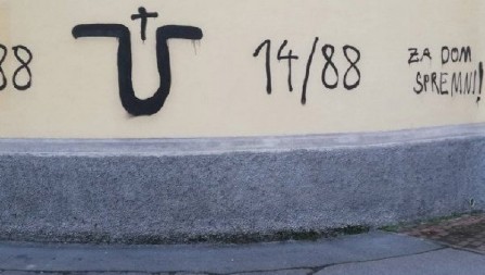 UŽAS U HRVATSKOJ - POZIVAJU NA UBIJANJE SRBA: Ustaški grafiti osvanuli u Sinju