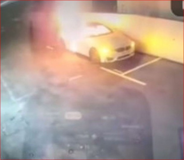 POZNATOM HRVATU ZAPALJEN AUTOMOBIL! Pojavio se jeziv snimak čoveka koji ga je upalio (VIDEO)