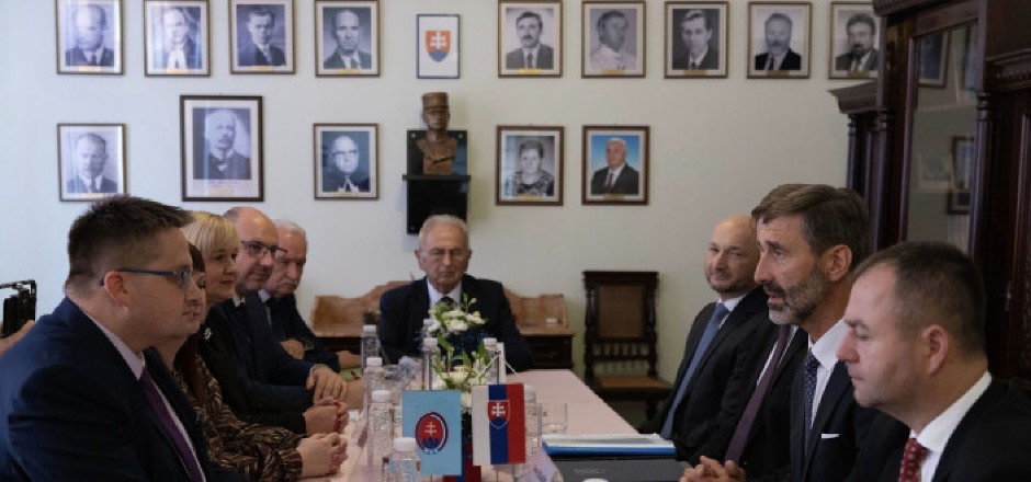 Poseta ministara spoljnih i evropskih poslova Slovačke Republike Juraja Blanara