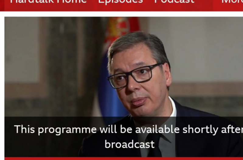 VUČIĆ ZA BBC WORLD O PUTU SRBIJE: "Da li Srbija ide ka Zapadu, Rusiji ili Kini?" (FOTO)