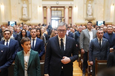 U SKUPŠTINI SRBIJE POČELA KOMEMORACIJA POVODOM SMRTI DRAGANA MARKOVIĆA PALME! Prisustvuje i predsednik Vučić