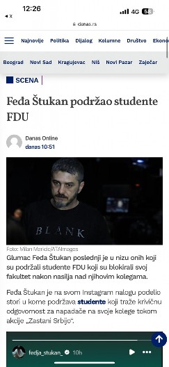 SRAMNO! Kad god se ruši Srbija, javi se Alijin snajperista da podrži one koji bi da sruše našu zemlju