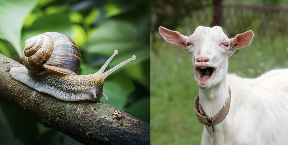 VIC DANA Zaljubili se puž i koza...