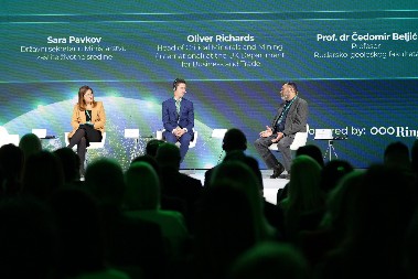 PROJEKAT JADAR I SRBIJA LIDERI ZELENE TRANZICIJE Treća međunarodna konferencija lidera iz oblasti ekologije i poslovanja LOOK UP 2024