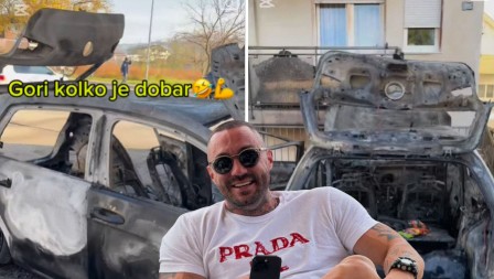 JODŽIR ZAVRŠIO U POLICIJI! Evo šta se dešava nakon što mu je zapaljen automobil