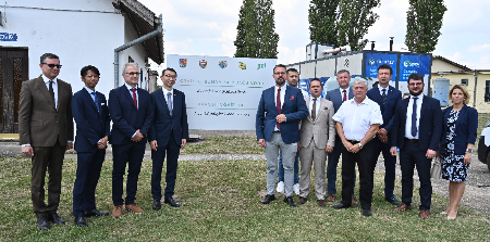 Predsednik Juhas na otvaranju postrojenja za pijaću vodu u Senti