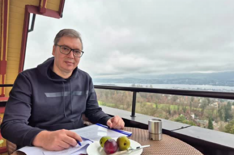 "OVE KRUŠKE I ŠLJIVE SU ZNAK..." Vučić se oglasio na Instagramu pred put u Cirih (FOTO)