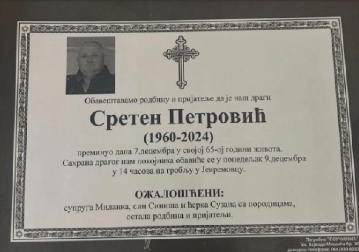 U DŽEPU BIZNISMENA BILA KOVERTA SA 100.000 DINARA! Novi detalji likvidacije Sretena Petrovića u Šapcu