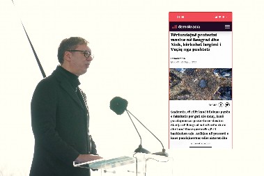 ALBANCI SLAVE! Njihovi mediji opet udarili po predsedniku Srbije (FOTO)