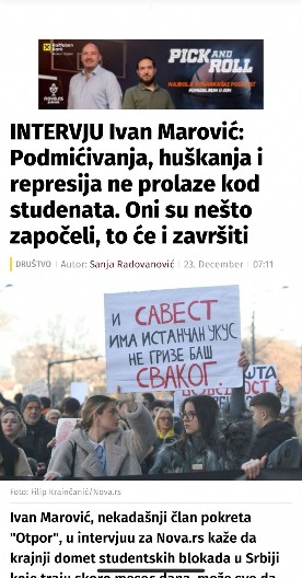 CIA STRUČNJAK ZA RUŠENJE VLASTI NA ULICI PODRŽAO PROTEST OPOZICIJE Marović se oglasio preko opozicionih medija (FOTO)