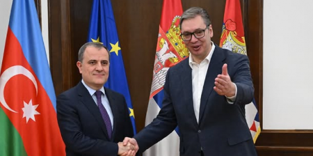 VUČIĆ SA MINISTROM SPOLJNIH POSLOVA REPUBLIKE AZERBEJDŽAN: Izuzetni odnosi dve prijateljske zemlje i naroda