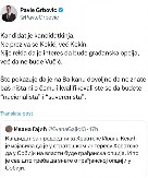 SKANDAL! Grbović u ime Đilasa i Marinike podržao Kekin: Strateški interes Hrvatske je da se smeni Vučić, i to je odlično za nas