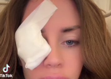 ZAVOJ PREKO DESNOG OKA! Žena Ognjena Amidžića zabrinula javnosti, svi se pitaju šta se dogodilo: ''Neće ona nigde''