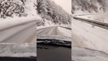 JAKA SNEŽNA MEĆAVA ZAVEJALA ZAPAD SRBIJE Putari se jedva bore sa silnim snegom (VIDEO)