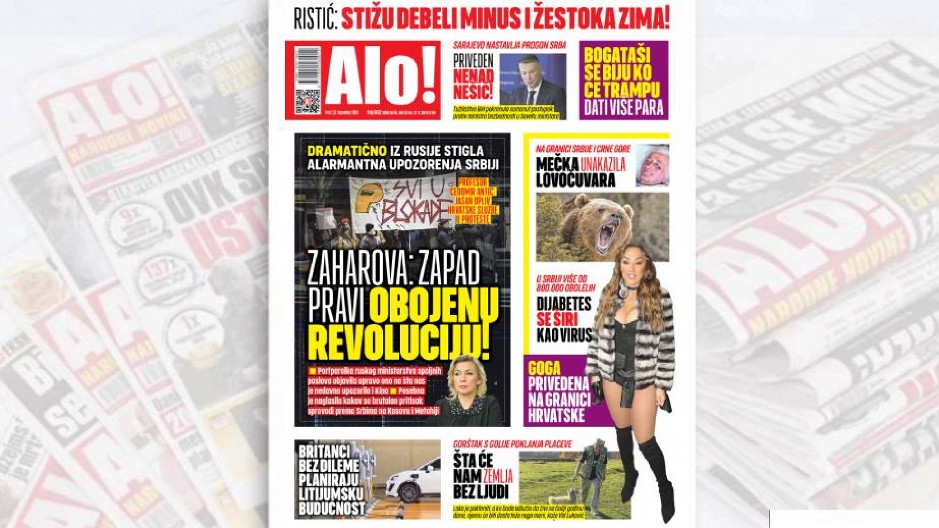 IZ RUSIJE STIGLA ALARMANTNA UPOZORENJA SRBIJI Zaharova: Zapad pravi obojenu revoluciju!