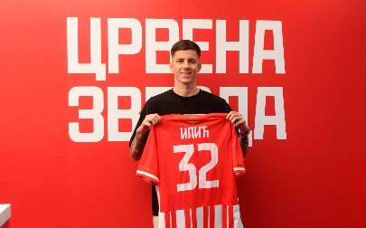 ZASLUŽENO PRIZNANJE ZA VEZISTU CRVENO-BELIH Luka Ilić najbolje ocenjeni igrač Superlige Srbije