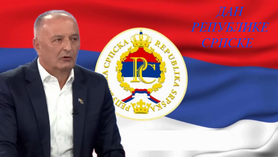 NE MOŽE DA PODNESE ŠTO SRBI SLAVE Helez vređa Republiku Srpsku na njen praznik