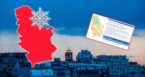 LEDARA U BEOGRADU, SUNČANO U OVOM DELU ZEMLJE Hladni front cepa Srbiju na pola, sneg je najavljen od OVOG datuma