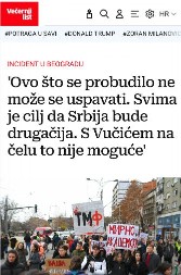 "NAMA HRVATIMA JE JEDINO DOBRA SRBIJA BEZ VUČIĆA" Zagreb otkrio prave ciljeve