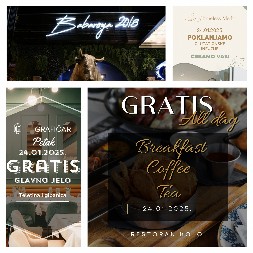 U PETAK NEVEROVATNI POPUSTI I GRATIS DORUČAK I KAFE! Danas je dan kada sebi možete da priuštite tretman kakav zaslužujete!