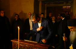 "MANASTIR LJUBOSTINJA JE POSEBAN I IZGLEDA VELIČANSTVENO" Vučić: Uvek se rado vratim ovom mestu koje odiše mirom i spokojem (FOTO)