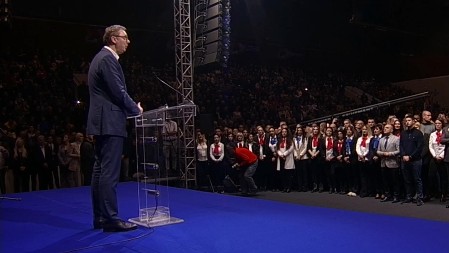 VUČIĆ U TRSTENIKU O AUTO-PUTU Što ga ne izgradiše oni koji nas stalno kritikuju?
