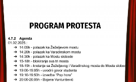GOVORNICI NA PROTESTU: Na uslovnoj slobodi, nastupali na dan žalosti (VIDEO)