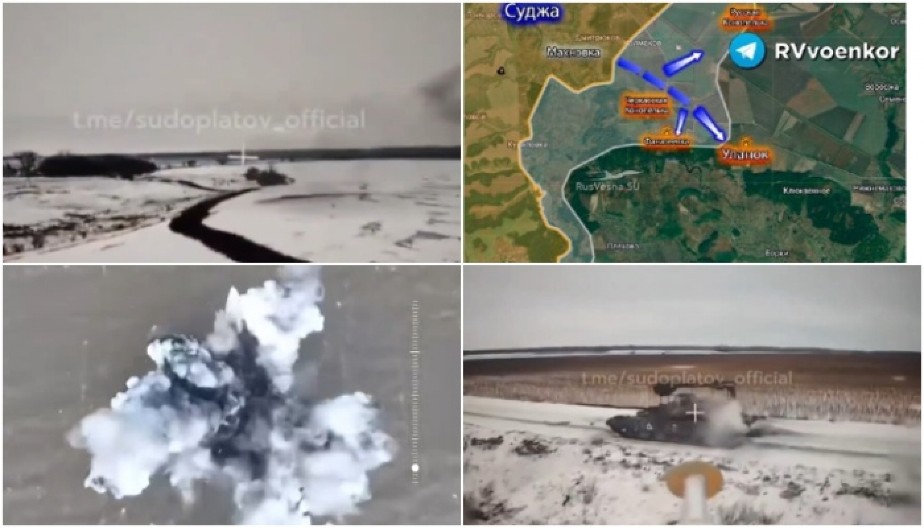 MASAKR KOD SUDŽE, UNIŠTENO I NATO NAORUŽANJE Ofanziva u Kursku razbijena, Rusi objavili snimke razaranja (VIDEO)