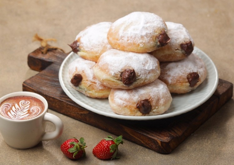 DOMAĆE KROFNE PUNJENE ČOKOLADNIM KREMOM Mekane, vazdušaste i neodoljive!