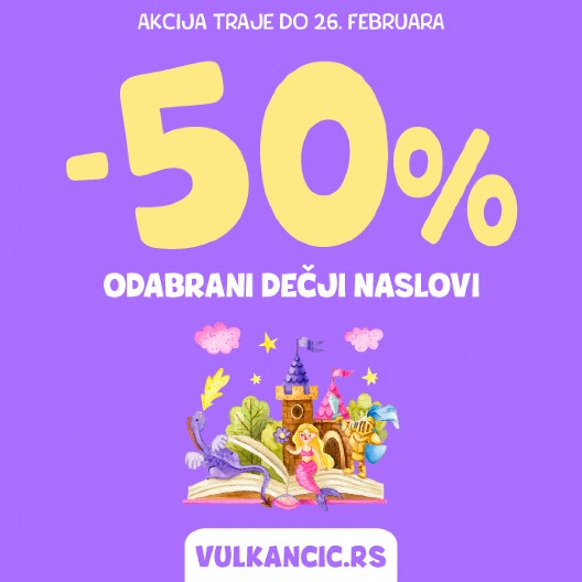 Odabrane Vulkančić knjige na 50% popusta
