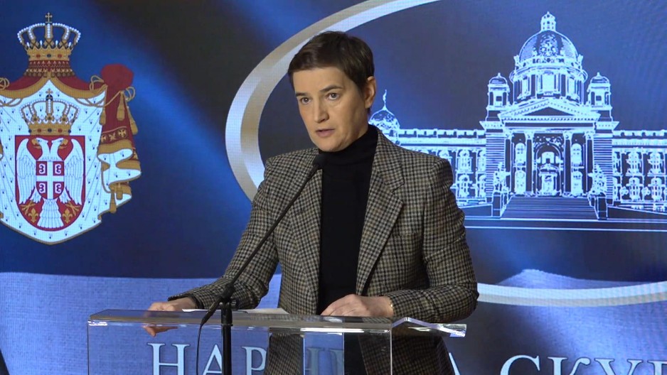 "TO NISU POLITIČARI, TO SU KRIMINALCI" Brnabić žestoko o Draganu Đilasu i Šolaku (FOTO)