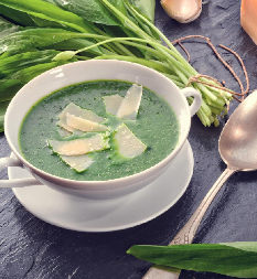 ČORBA SA SPANAĆEM I SIROM Mirisna i ukusna, a puna vitamina