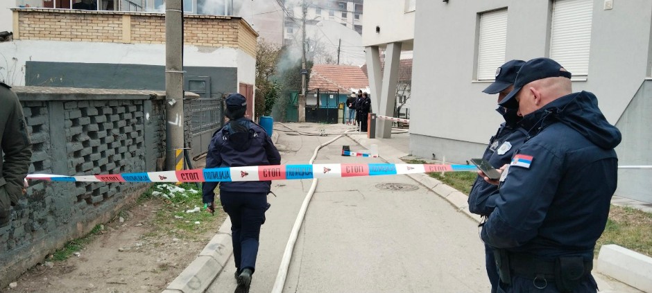 ZAPALIO SERVIS ZA BICIKLE Policija  ga ubrzo identifikovala pa ga uhapsila