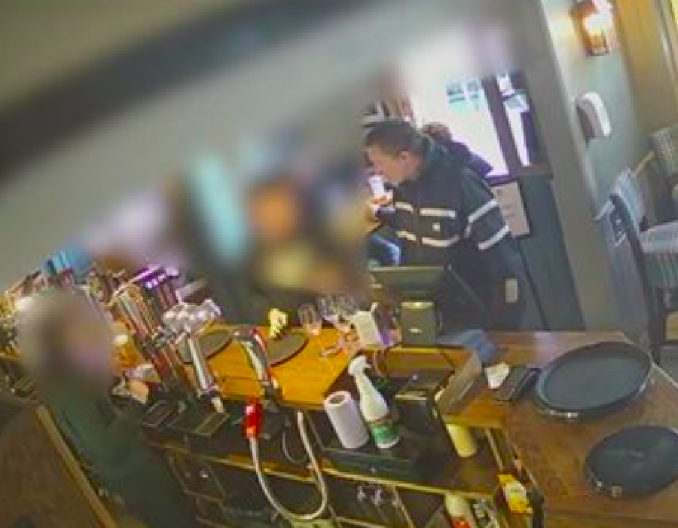 UBICA SNIMLJEN KAKO PIJE PIVO POSLE UBISTVA! Posle naručio kinesku hranu za poneti i otišao u policijsku stanicu