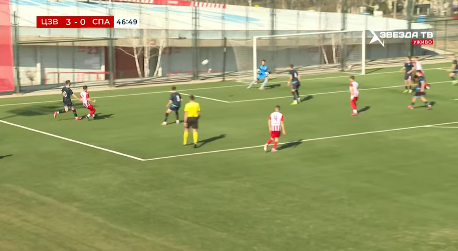 EVROGOL ZVEZDINOG BISERA Crveno-beli petardirali Spartak uz majstoriju Đorđevića (VIDEO)