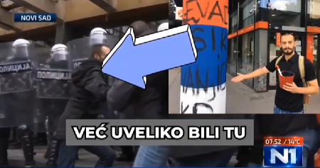 SABORAC DEČKA MILE PAJIĆ! Brajan Brković udružio snage sa Đukanovićem: Čovek koji je napadao srpsku policiju i srkrnavio trobojku, napada Vučića (VIDEO)
