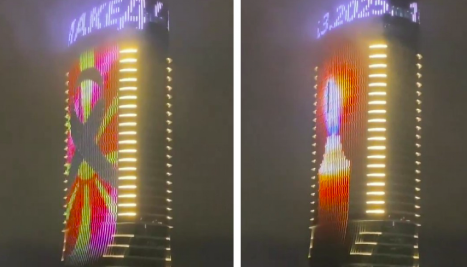 ZASTAVA SEVERNE MAKEDONIJE I SVEĆA ZASIJALI NA KULI BEOGRAD Poruka je jasna - srpska braća su uz vas (FOTO/VIDEO)