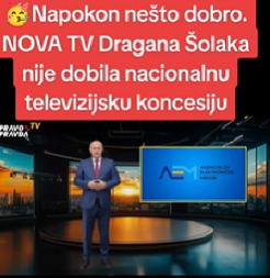 ŠOLAKA SRBI NE VOLE, A HRVATI NEĆE NI DA GA VIDE Ništa od nacionalne frekvencije, od ovog datuma njegova televizija se GASI (VIDEO)
