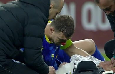 DŽEKO NOKAUTIRAN Kapiten BiH zavšrio KRVAVOG NOSA, dobio kopačku u glavu