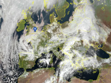 STIŽU NAM VELIKE KOLIČINE KIŠE Na radaru se vidi kako pesak iz Sahare stiže u Srbiju (FOTO)