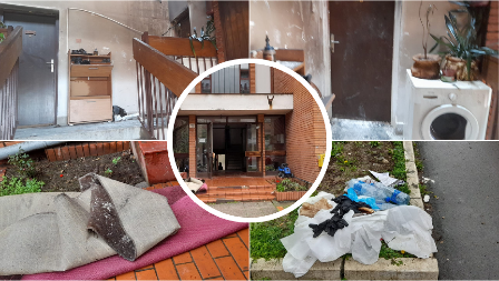 NASTRADALI OTAC I ĆERKA Prve slike jezivog požara u Lazarevcu, stan izgoreo do neprepoznatljivosti (FOTO/VIDEO)