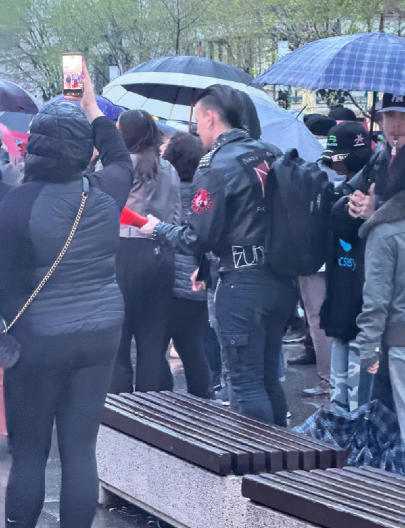 Blokaderi sa nacističkim obeležjima pokušali da blokiraju RTK u Kruševcu