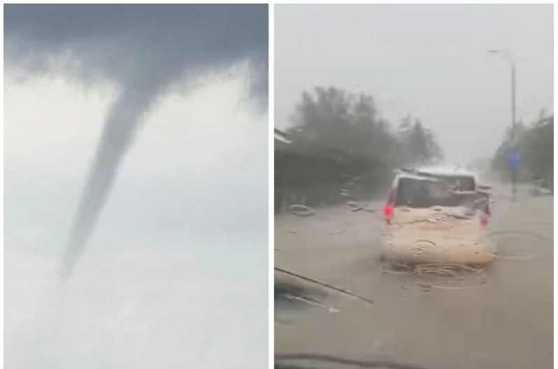 ORKANSKI VETROVI ČUPALI DRVEĆE Prevrnuti automobili, tukao i grad (FOTO/VIDEO)