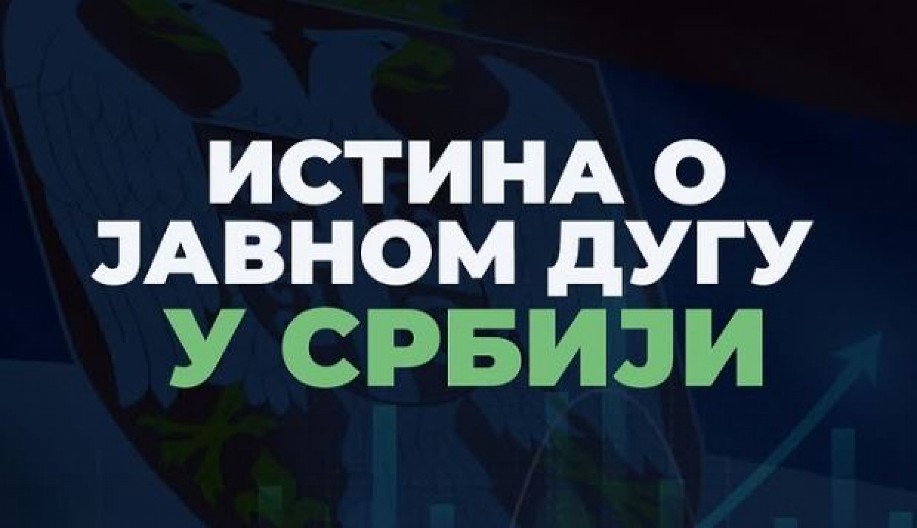 ISTINA O JAVNOM DUGU U SRBIJI Siniša Mali: Učešće javnog duga u Srbiji daleko ispod proseka EU