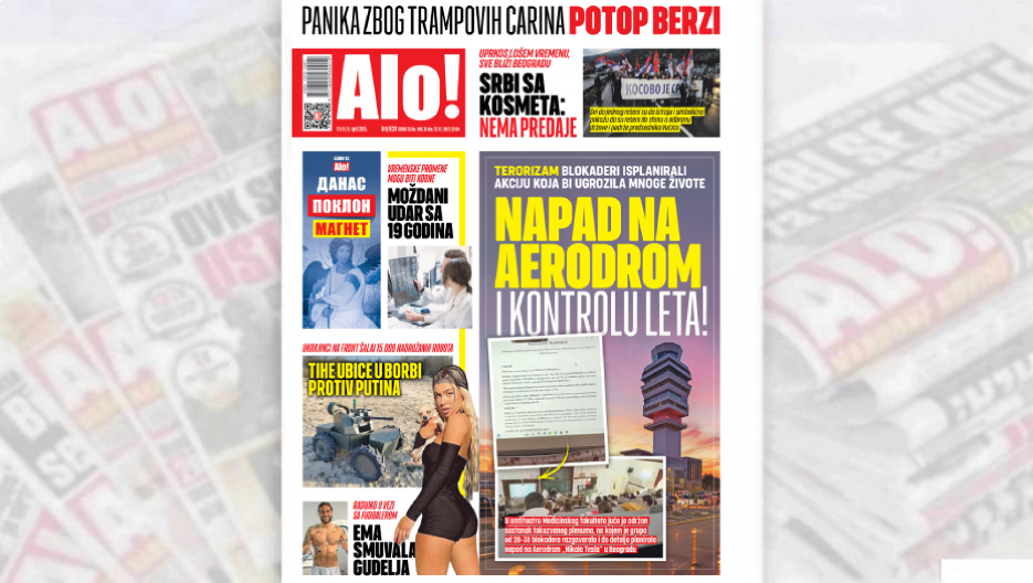 NAPAD NA AERODROM I KONTROLU LETA! Blokaderi isplanirali akciju koja bi ugrozila mnoge živote