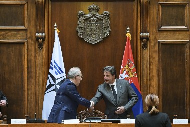 SRBIJA OSTAJE POSVEĆEN I POUZDAN PARTNER NATO-a Gašić na sastanku sa delegacijom parlamentarne skupštine Alijanse