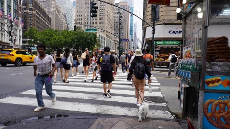 ''KUMARA PREŠAO IGRICU'' Srpski turista naišao na ''jugić'' u sred Njujorka, a natpis na tablicama - totalni šou! (VIDEO)