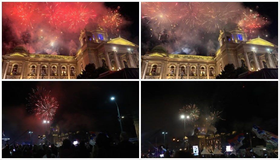 MOĆNI PRIZORI SA VELIČANSTVENOG SKUPA U BEOGRADU Pogledajte prelepe fotografije iz prestonice Srbije (FOTO)
