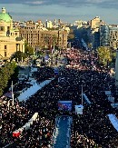 "PODIGLA SE ČASNA SRBIJA" Vučić objavio snimak: Pogledajte kako izgleda kada pošteni ljudi dođu (VIDEO)